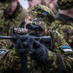 силы обороны Эстонии, солдат, оружие, кайтселийт