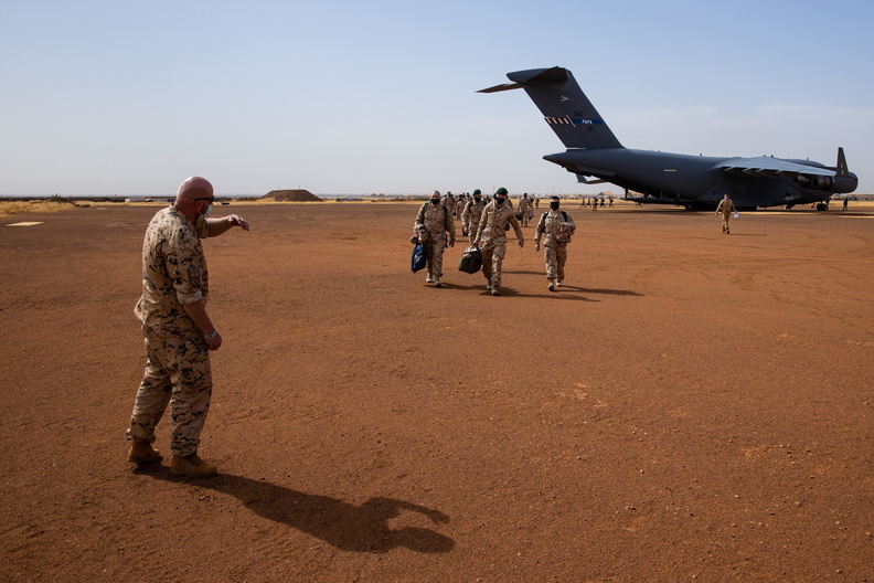 эстонский контингент в Мали