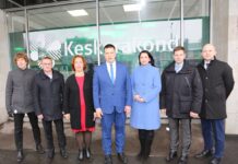 Юри Ратас и кандидаты в министры от ЦП