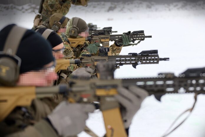 Новое стрелковое вооружение Эстонского спецназа