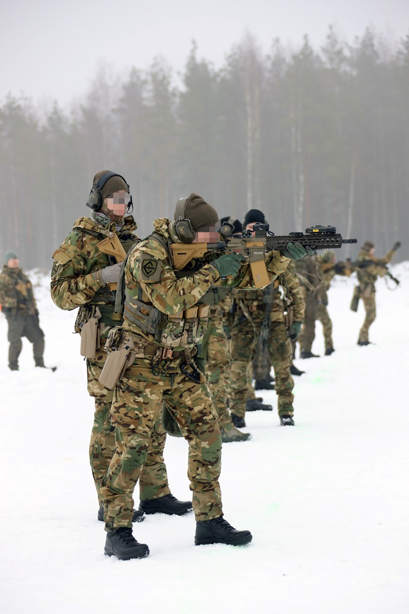 Новое стрелковое вооружение Эстонского спецназа