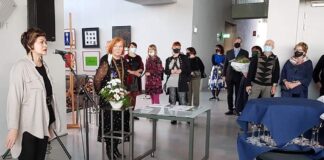Открытие выставки в Тарту