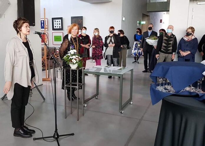 Открытие выставки в Тарту