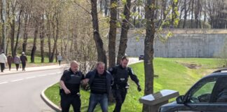 Задержание мужчины 9 мая в Нарве