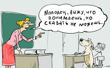 Карикатура газеты "Город"
