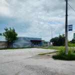 Конечная автобусная остановка Отделочная фабрика