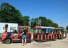 Паровозик Пеэтрике в порту Нарва-Йыэсуу