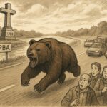 Медведь в Нарве