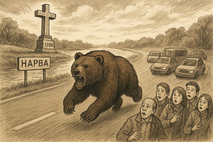 Медведь в Нарве Медведь в Нарве