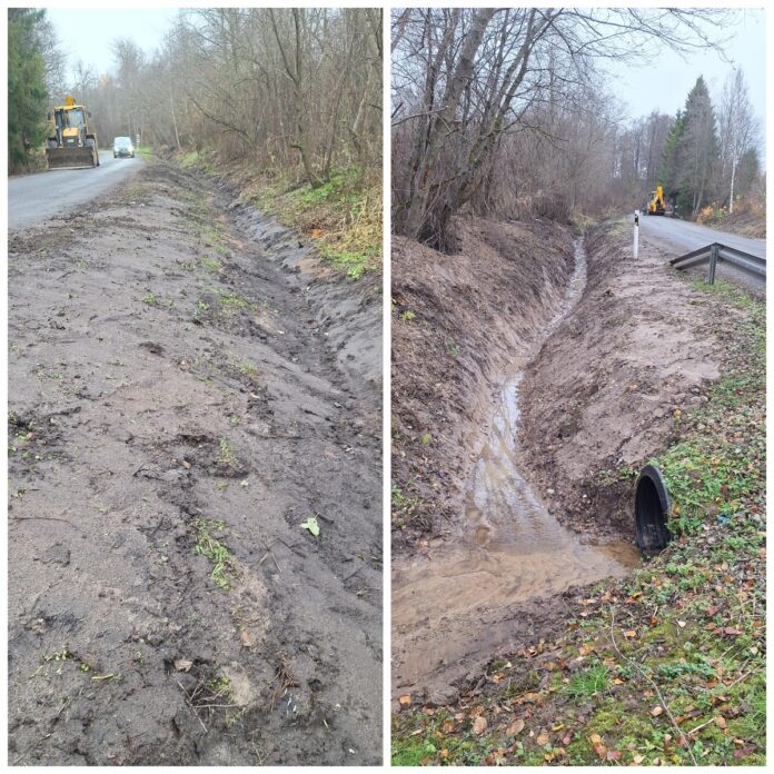 канавы в садах