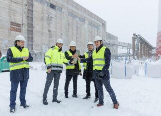 Строительство новой теплоэлектростанци