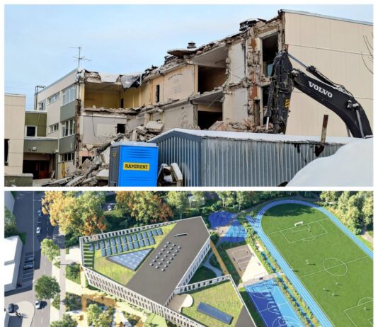 новая школа на Мыйза