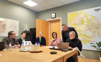 Встреча представителей Нарвской горуправы и Enefit Industr