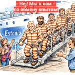 Карикатура газеты "Город" Заключённые