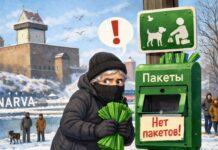 Карикатура газеты "Город" собачьи урны