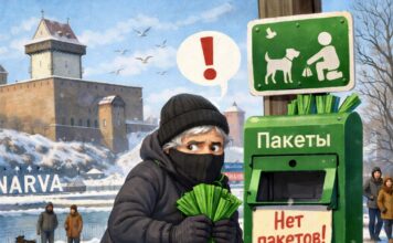 Карикатура газеты "Город" собачьи урны