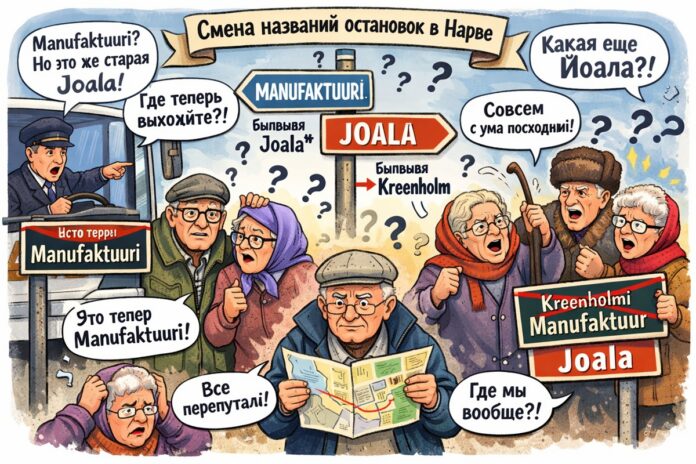 В Нарве планируют дать остановкам новые названия В Нарве планируют дать остановкам новые названия