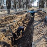 в Темном саду работают археологи