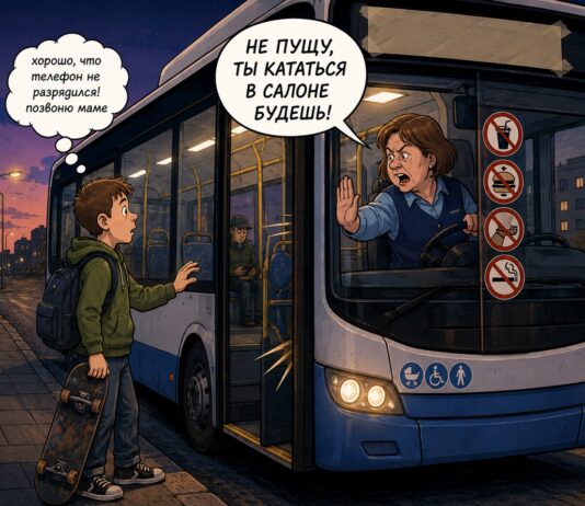 История с скейтбордом