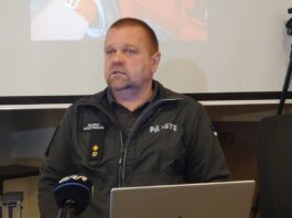 Оперативный руководитель Спасательного департамента Марек Мартинсон