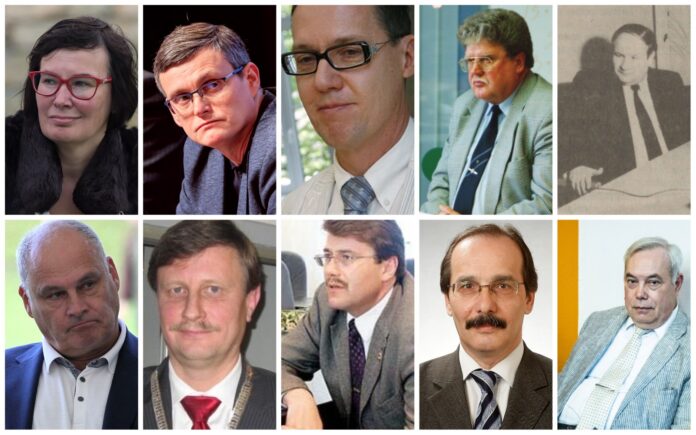 Мэры Нарвы за последние 35 лет