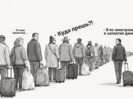очередь на границу