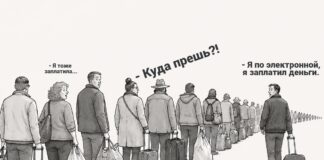 очередь на границу