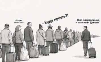 Электронная очередь проблему огромных живых очередей к погранпункту не решила бы очередь на границу